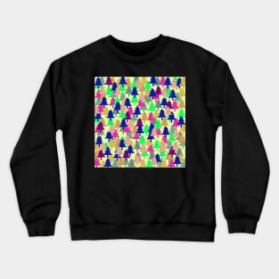 Colorful fir pattern II Crewneck Sweatshirt